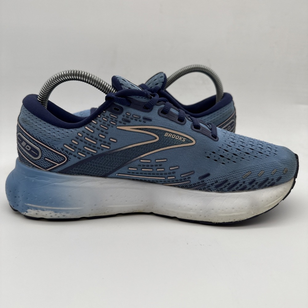 Brooks Glycerin 20 Womens US SZ 9B Blue Running Shoes Sneakers 1203691B478 - Picture 2 of 15